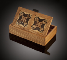 JEWELRY BOX : ORIGINAL STAR PATTERN JEWELRY BOX : ORIGINAL STAR PATTERN