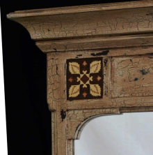 ANTIQUE MIRROR : CRACKLE FINISH
