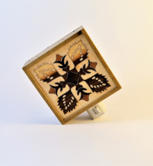 QUILT PATTERNED NIGHT LIGHT  QUILT PATTERNED NIGHT LIGHT